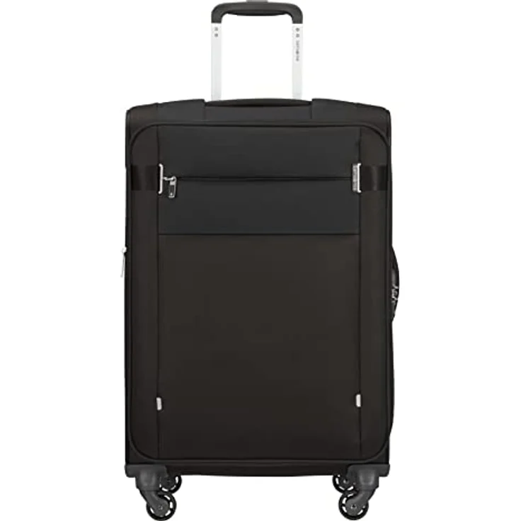 Samsonite Citybeat - Spinner L, Erweiterbar Koffer, 78 cm, 105/113 L, Schwarz (Black) – Bild 2