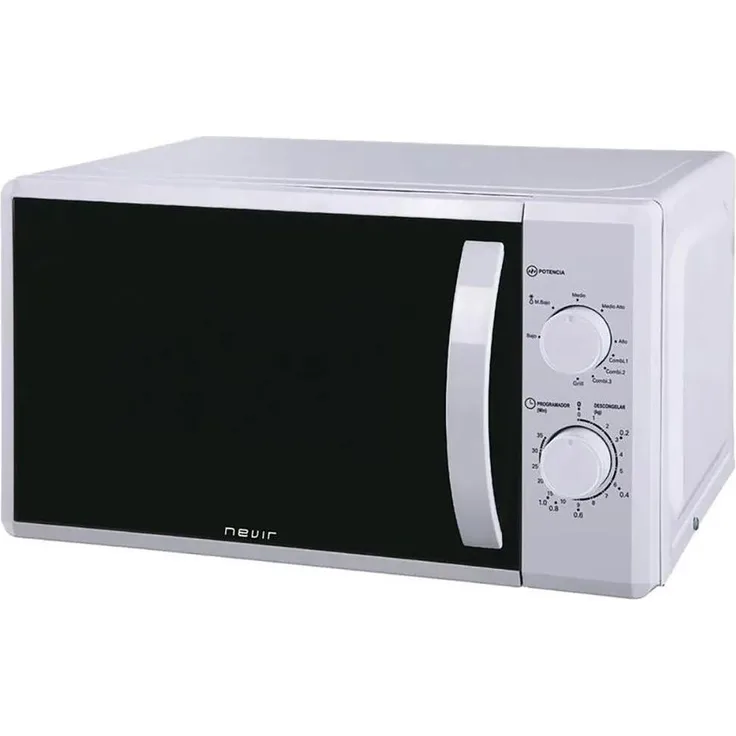 Nevir Nvr 6227mg Mikrowelle mit Grill, 20L, 700W, 800W, weiß, EU Plug 220V
