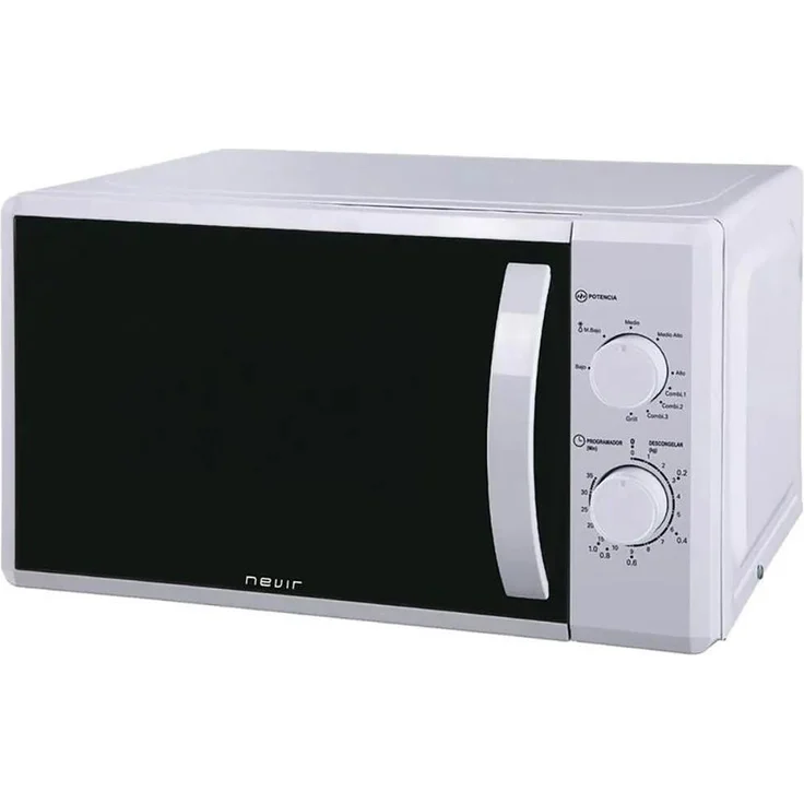Nevir Nvr 6227mg Mikrowelle mit Grill, 20L, 700W, 800W, weiß, EU Plug 220V