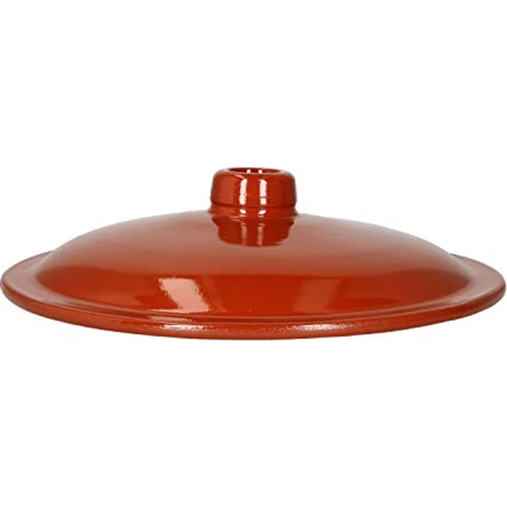 MamboCat Concotte 2er Set Ton-Topf mit Deckel I robuste Töpfe aus Ton - backofengeeignet I glasiert - antike Handwerkskunst I 4 l - 2 Stück, blau – Bild 4