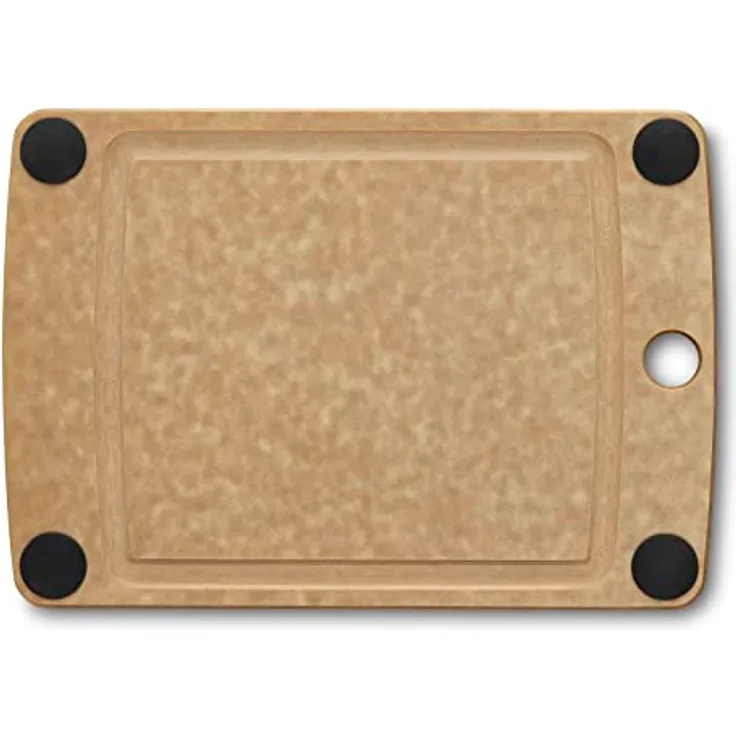 Victorinox Schneidebrett, All-in-One Cutting Board XS 25.4 x, 17.8 x, 0.6, Saftrille, Klingenschonend, Rutschfest, Spülmaschinengeeignet, Braun