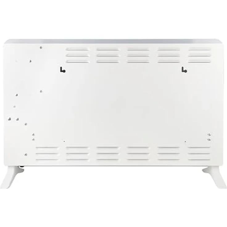 EMERIO Glaskonvektor GR-133080.1, Elektroheizkörper mit 2000 Watt, 76,5x47cm, Fernbedienung, LED Display, Thermostat 10-35°C, 24h Timer, IP24, Stand- oder Wandgerät – Bild 4