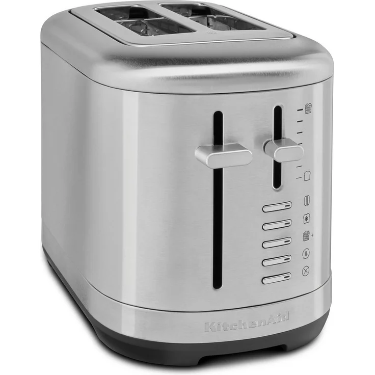 KitchenAid Toaster 5KMT2109ESX, Edelstahl, 2 Schlitze, 980 W, mit Bräunungsgrad-Regler und entnehmbarer Krümelschublade – Bild 1