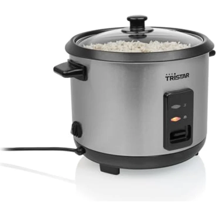 Tristar Reiskocher RK-6147, elektrischer Reiskocher für 2 bis 6 Portionen, schwarz – Bild 5