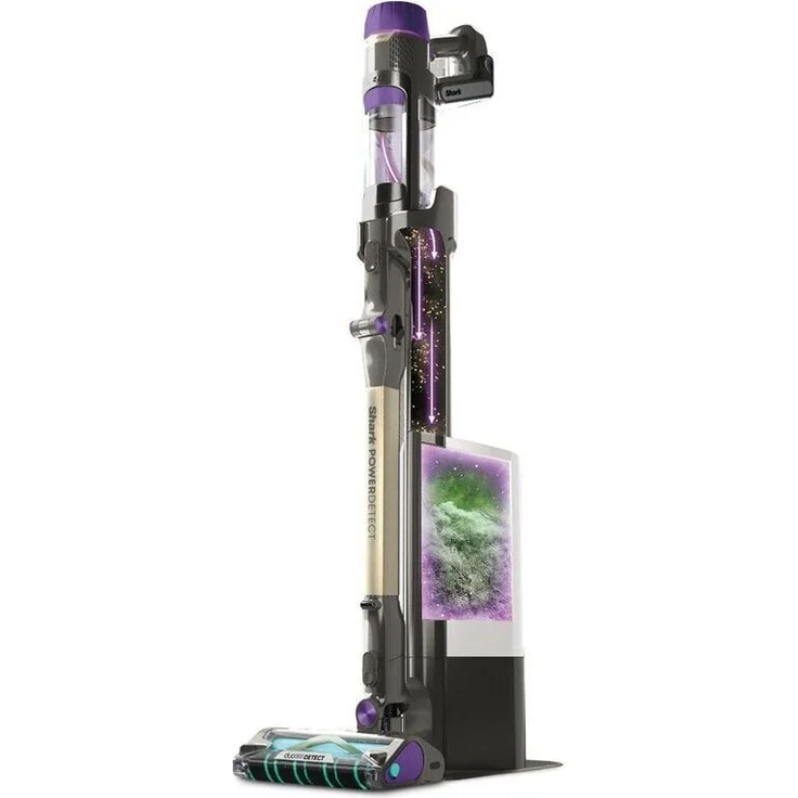 Shark PowerDetect Clean & Empty Akku-Staubsauger 380W, 70 Min Laufzeit, 2L Volumen, EdgeDetect, ideal für Tierhaare & Allergiker – Bild 2