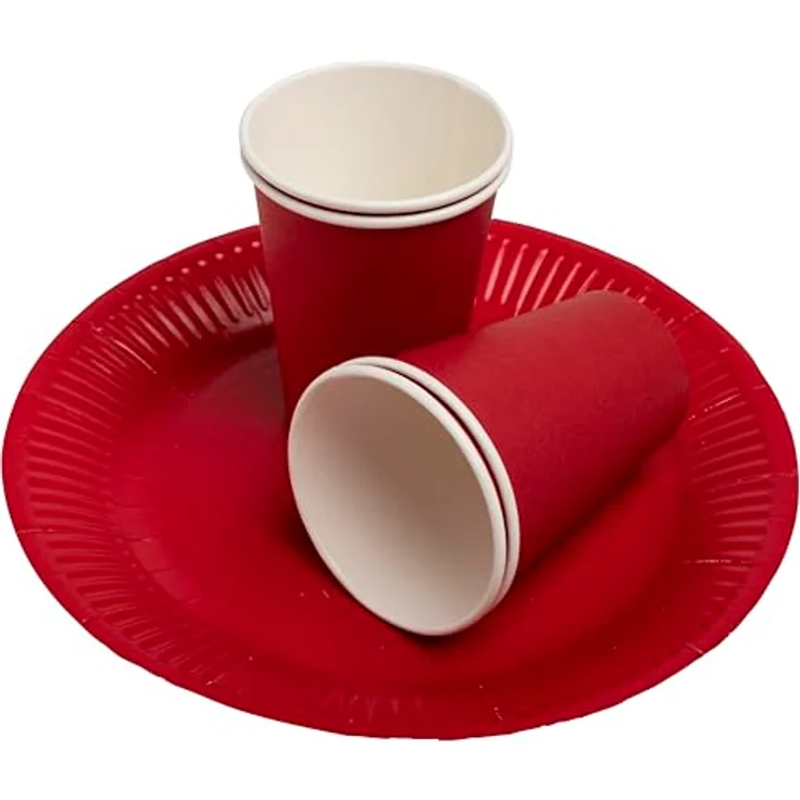 PRO NAPPE Pro Tischdecke 89115i, 15 Becher, 20 cl, Karton, Rot, FSC-zertifiziert – Bild 2