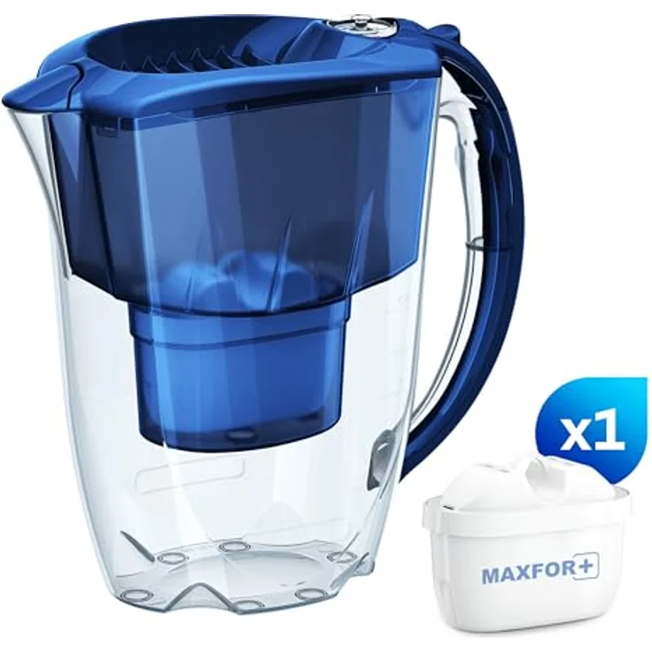 AQUAPHOR Amethyst MAXFOR+ Wasserfilter, Kunststoff, Kobaltblau, 25.5 – Bild 8