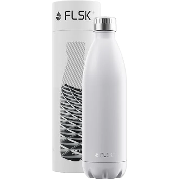 FLSK Das Original New Edition Edelstahl Trinkflasche – Kohlensäure geeignet | Die Isolierflasche hält 18 Stunden heiß und 24 Stunden kalt | ohne BPA und rostfrei – Bild 4