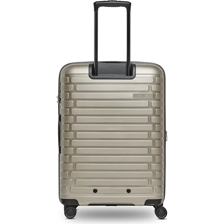 Pactastic Hartschalen Check-in Koffer | Mittelgroßer Trolley 45 x 25 x 66 cm von 67 auf 75 Liter erweiterbar | aus hochwertigem Polypropylen | 4 Doppelrollen & TSA-Schloss (Collection 04) – Bild 3