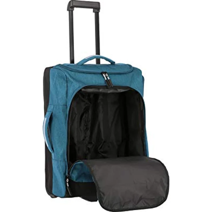travelite Trolley Reisetasche Größe S Handgepäck, Gepäck Serie KICK OFF: Praktische Reisetasche mit Rollen für Urlaub und Sport, 55 cm, 44 Liter – Bild 4