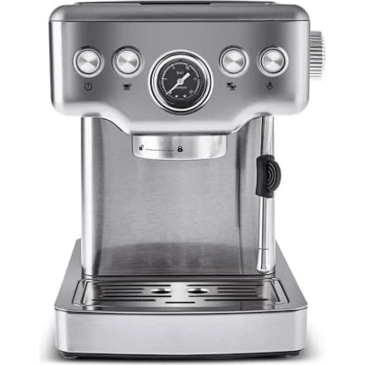 Karaca Espressomaschine Karaca Coffee Art 1353, 20 Bar Druk, 1350W Kräftige Verwarmers, 1.8L Inox - Preisvergleich – Bild 3