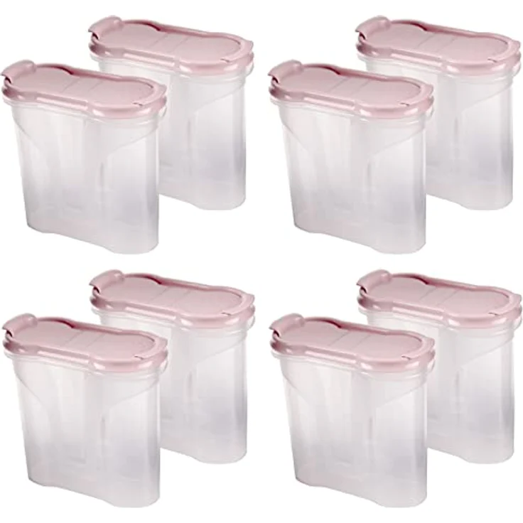 Bestlivings Gewürzdosen 300ml (1er Pack - Schwarz) Luftdichte Aufbewahrungsboxen aus BPA-freiem Kunststoff – Bild 2