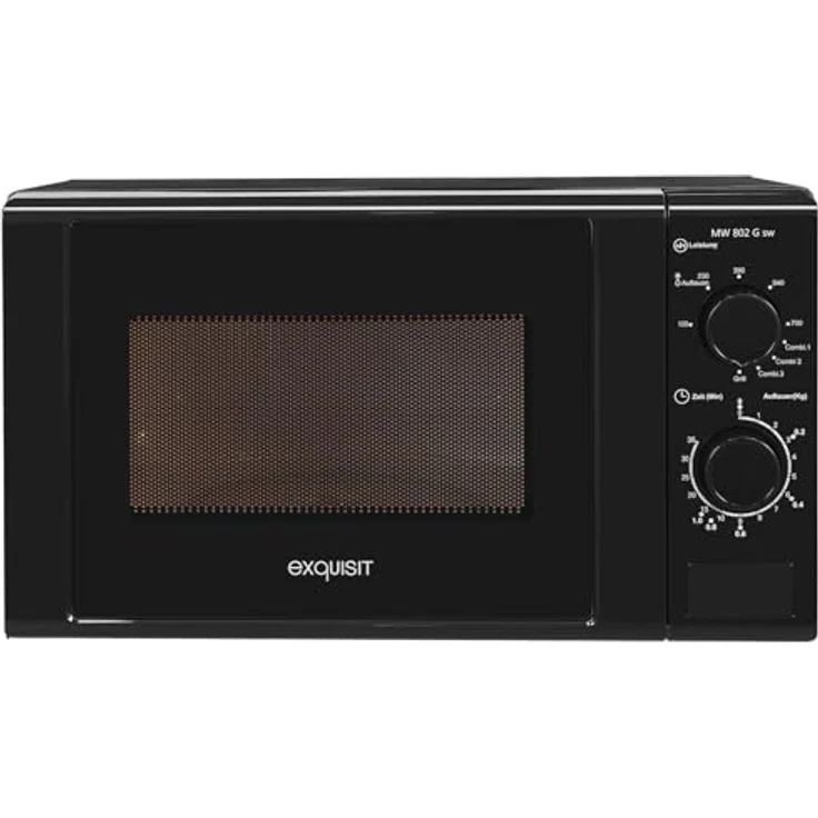 Exquisit MW900-030G Schwarz Großgeräte, Mikrowelle, Schwarz – Bild 2