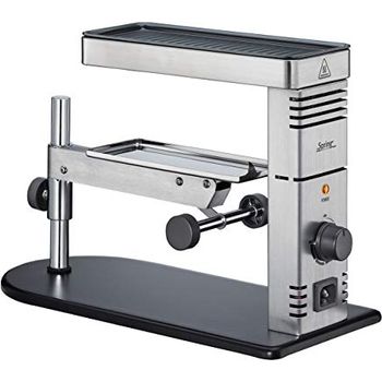 SPRING Raclette Ofen | Schweizer Raclette-Gerät | Edelstahl | stufenlos ...