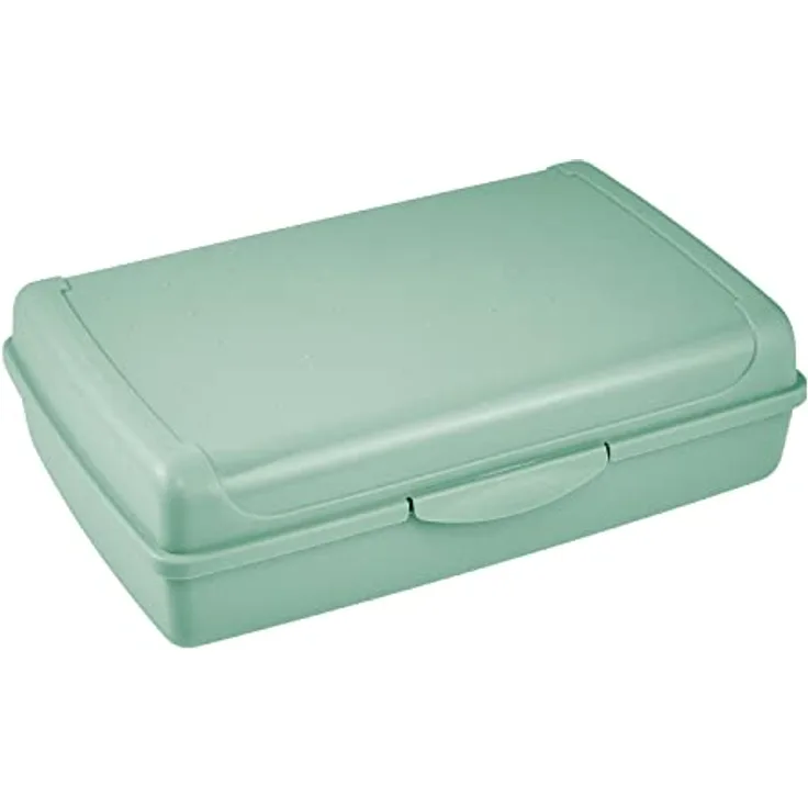 keeeper Frischhaltedose mit Klickverschluss, 30 x 20 x 8,5 cm, 3,75 l, Luca Maxi, Nordic Green