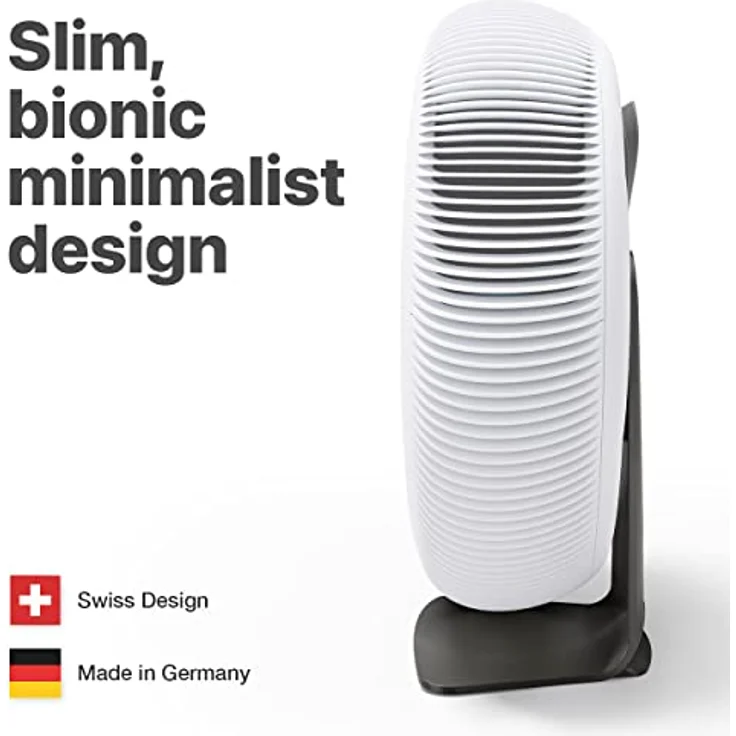 IQAir Luftreiniger für große Räume [Haus, Küche, Wohnzimmer, Schlafzimmer, Büro] Atem X HyperHEPA-Filter [Viren, Bakterien, Allergene, Asthmaauslöser, Rauch, Schimmel, Haustiere] Made in Germany – Bild 2