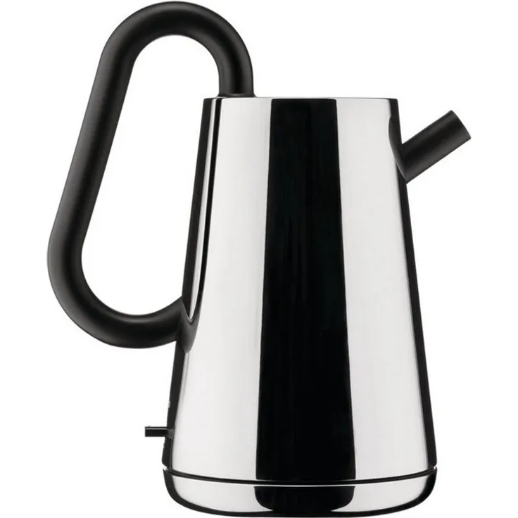 Alessi Wasserkocher TORU 1.7 l, 1.70 l mit Edelstahlkörper und hitzebeständigem Henkel