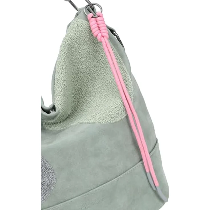Fritzi aus Preußen Olga Schultertasche, 27 cm, Handtasche mit Magnetverschluss und geräumigem Hauptfach, Grün – Bild 8