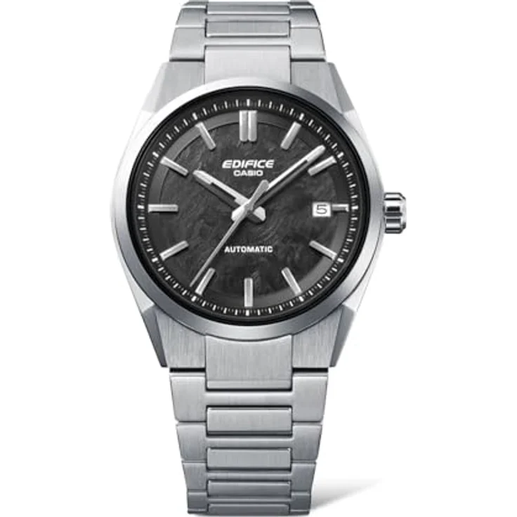 Casio Edifice EFK-110D-1AER, Herren-Armbanduhr mit automatischem Uhrwerk, Edelstahlgehäuse, wasserdicht bis 100 m, Gangreserve 42 Stunden – Bild 2