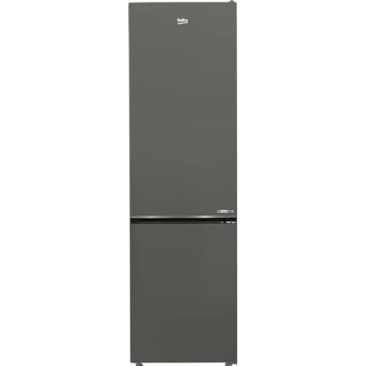 Beko B7RCNE407HG freistehende Kühl/-Gefrierkombination, 355 l Nettovolumen, 249 l Kühlen, 106 l Gefrieren, NoFrost, AeroFlow, HarvestFresh, MultiZone, 3 Gefrierschubladen, Manhattan Gray - Preisvergleich – Bild 1