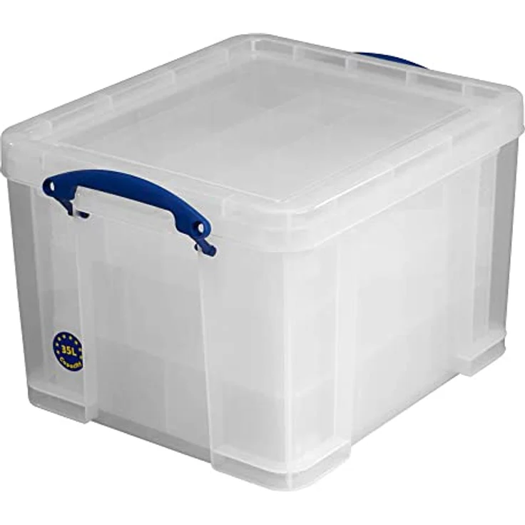 Really Useful Box 35CX3DIVCB 35l Vorratsdose mit Einsätzen, optisch - Natur, ideal geeignet – Bild 3