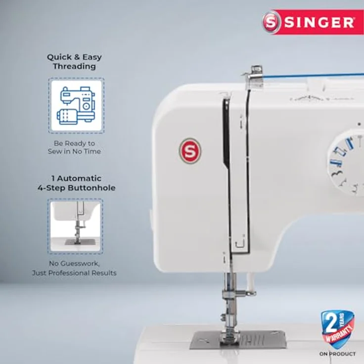 Singer 1409 22 x 41 x 35 cm Nähmaschine, weiß – Bild 10