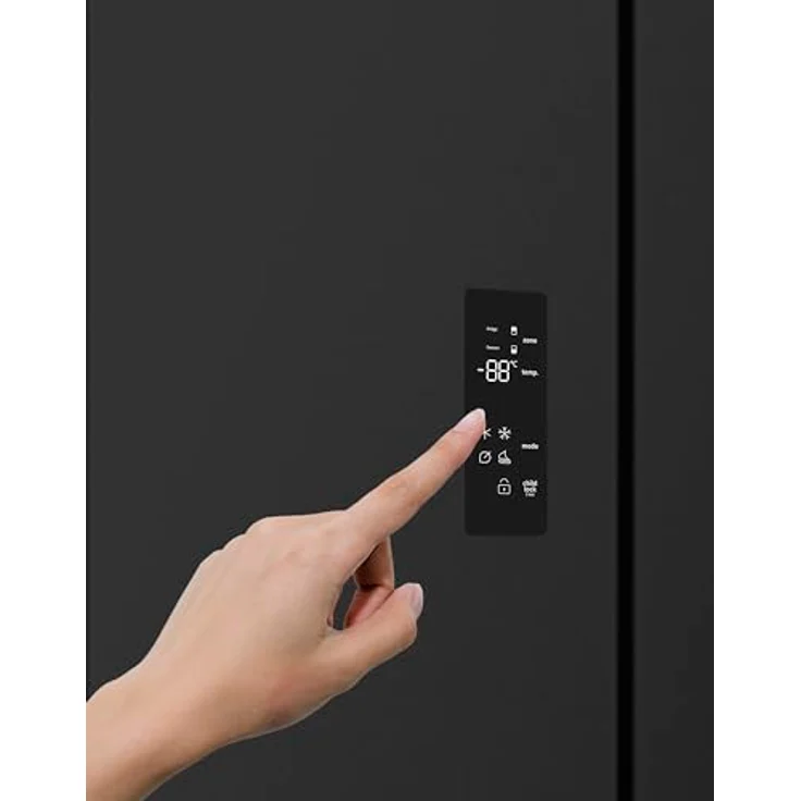 Gorenje NRM819D61BX Kühl-/Gefrierkombination, Crossdoor, 460 Liter, NoFrost Plus, leiser Betrieb, Schwarz – Bild 8