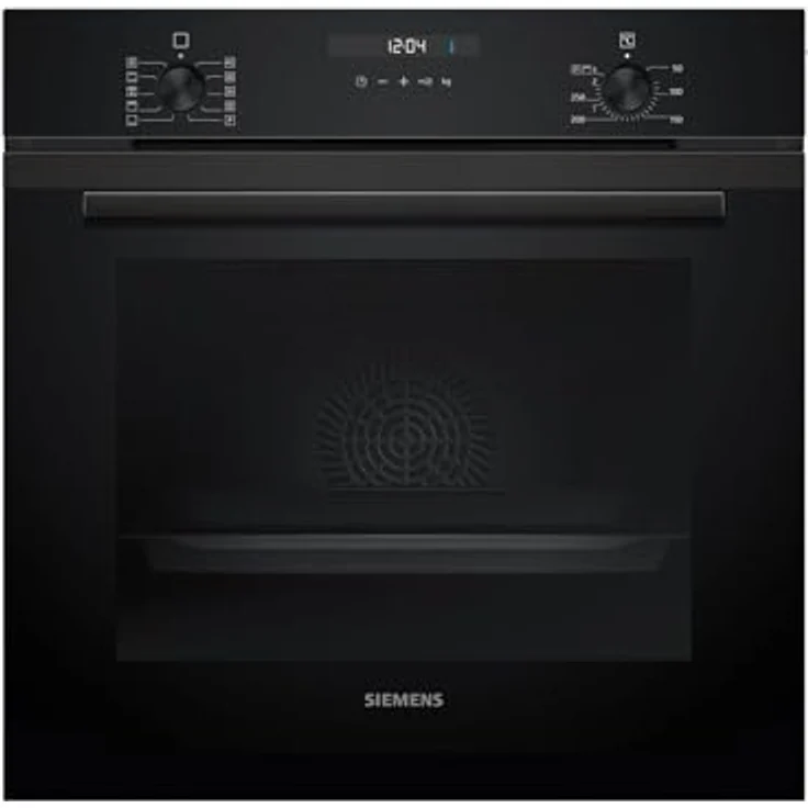 Siemens HB237GBB3 Backofen Deep Black Inox, 7 Backofenfunktionen, 3D Heißluft, cookControl10 Automatikprogramme, ecoClean/humidClean Selbstreinigung – Bild 1