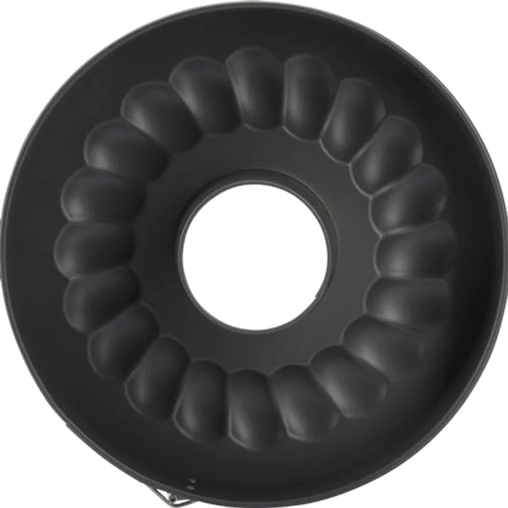 Westmark Springbackform, Mit 2 Böden: Flachboden-Rohrboden, Rund, Durchmesser: 28 cm, Antihaftbeschichtet, Kaltgewalzter Stahl, Back-Klassiker, Anthrazit, 31692240 – Bild 5