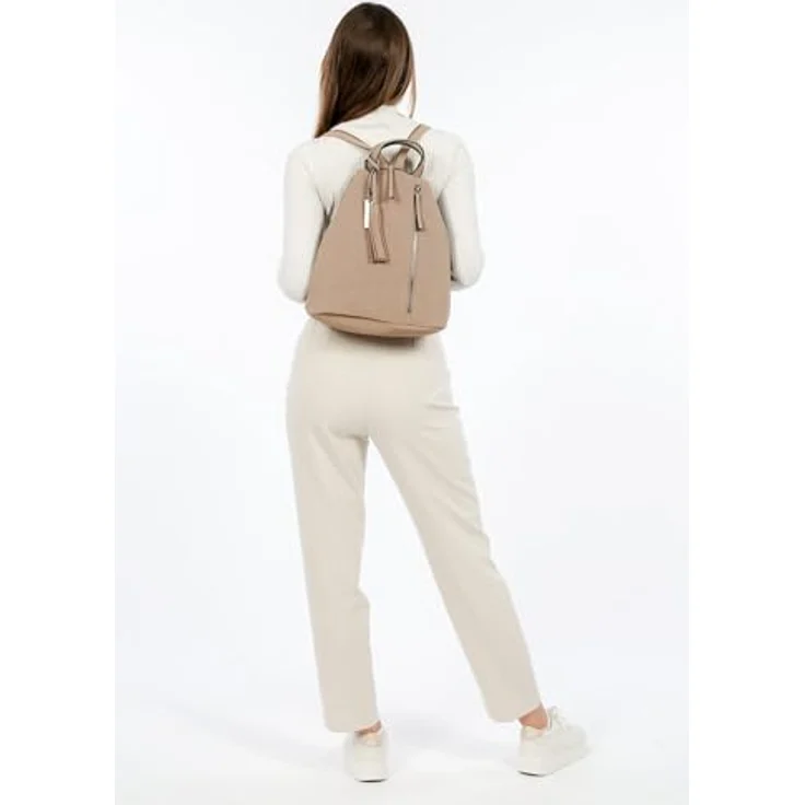 Suri Frey SFY Romy City Rucksack, 33 cm, 100% Polyester, braun – Bild 2