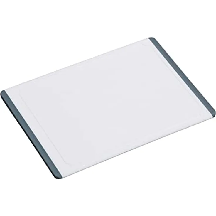 KESPER 30759 Kunststoff Schneidbrett 40 x 28,5 cm mit Rutsch-Stopp/Schneidebrett/Tranchierbrett