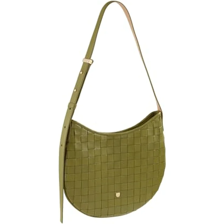 Dudu Hispani, Handtasche Schultertasche aus Leder, 32 cm, braun – Bild 2