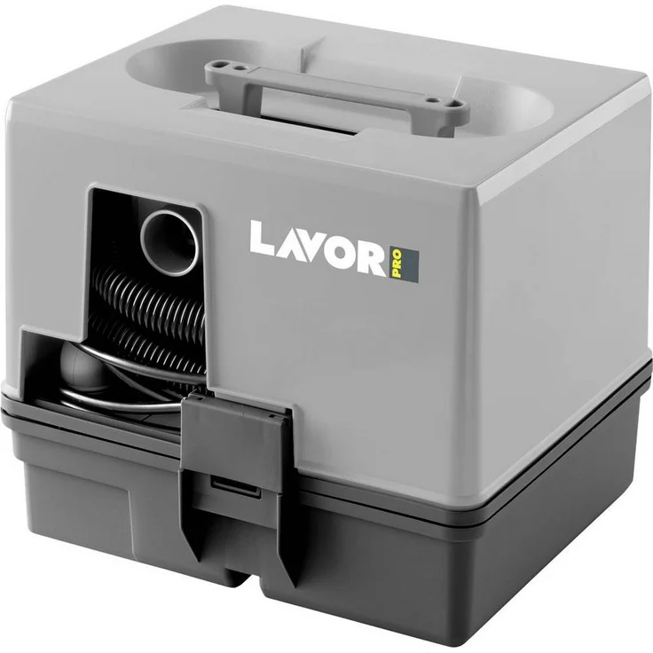 Lavor COMPACT WORKER PRO, kompakter Bodenstaubsauger mit integrierter Steckdose und schallgedämpftem Motor