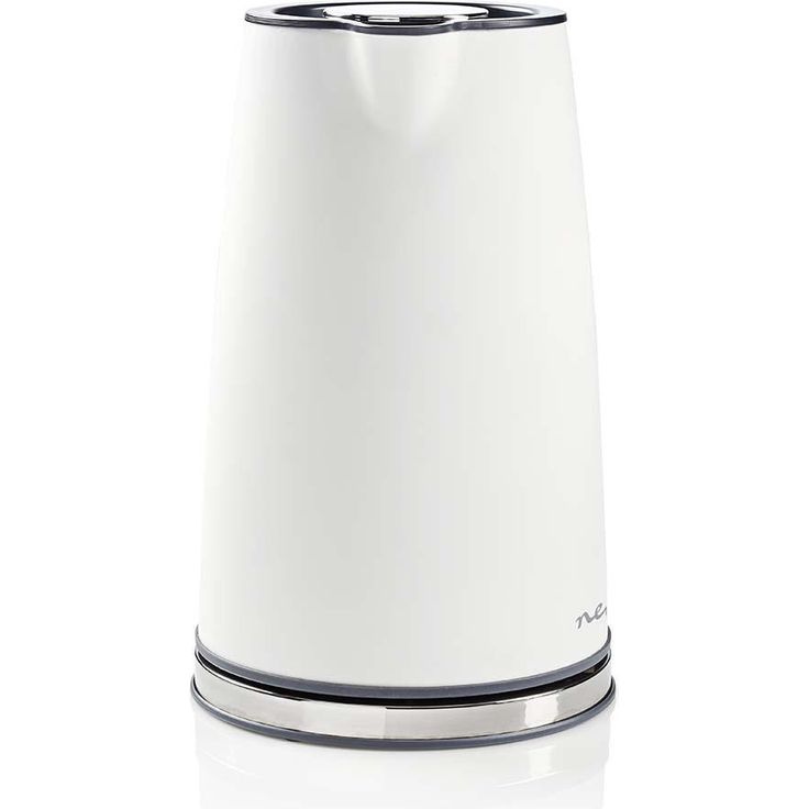 Nedis KAWK510EWT Wasserkocher, 1,7 l, 1850 - 2200 W, Soft-Touch, Trockengehschutz, Selbstabschaltung, verdeckte Heizelemente, Strix-Controller, Wasserstandsanzeige, Antikalk-Filter, weiß – Bild 3