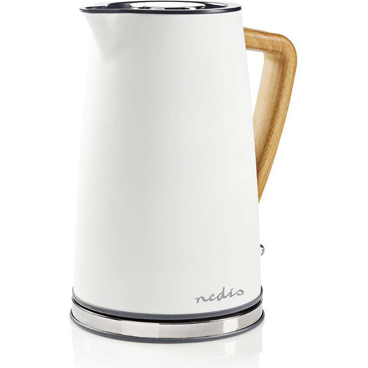 Nedis KAWK510EWT Wasserkocher, 1,7 l, 1850 - 2200 W, Soft-Touch, Trockengehschutz, Selbstabschaltung, verdeckte Heizelemente, Strix-Controller, Wasserstandsanzeige, Antikalk-Filter, weiß – Bild 6