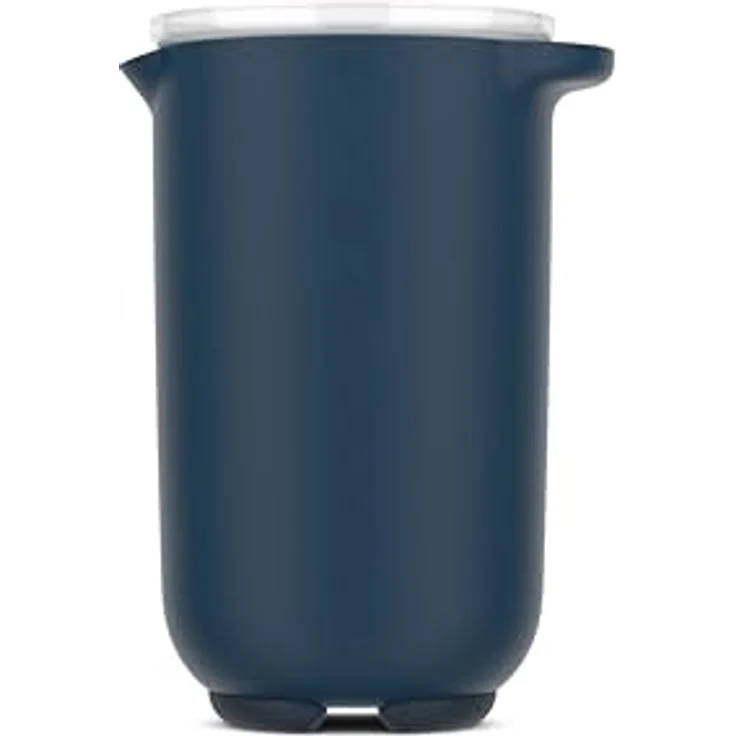 Mepal Rührbecher mit Deckel Chef it - Verschließbar, 1000 ml - Navy, Mikrowellen- und Spülmaschinengeeignet – Bild 2