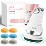 COOL-i® Massagegerät Elektrisch anti Cellulite Handmassagegeräte-Lymphdrainage Gerät, Straffen, Müdigkeit Lindern Hals, Schulter, Taille, Bauch, Gesäß, Beine