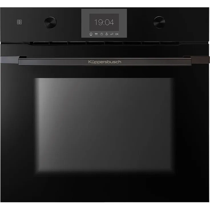 Küppersbusch BP 6350.0 SE6 K-Series, 3 Pyrolyse Backofen mit 70 Litern Garraum, Energieeffizienzklasse A+, Schwarz/Black Steel
