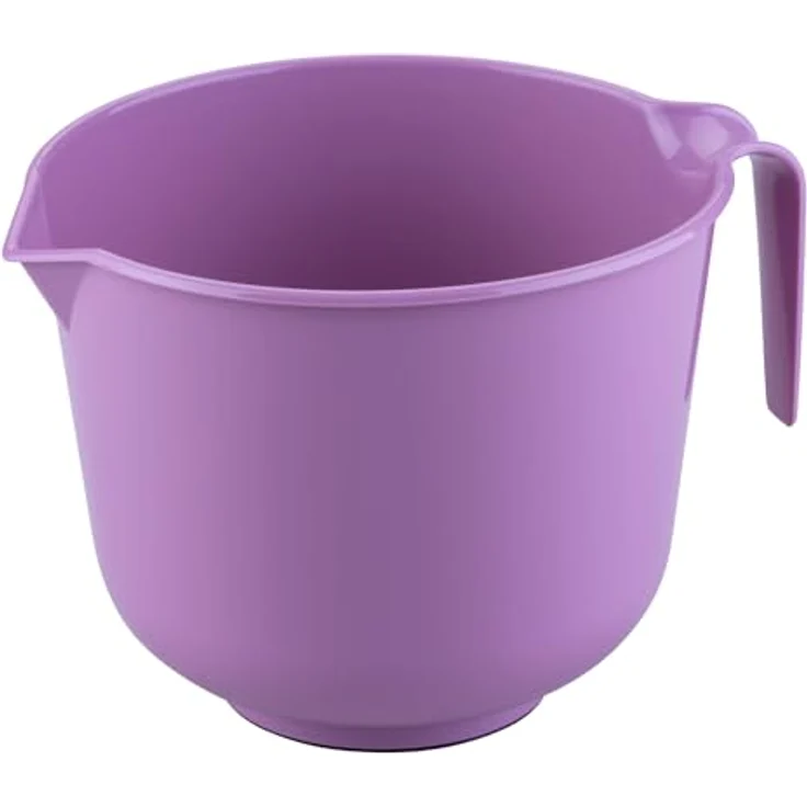 Zenker Rührschüssel mit Griff 2,5 l, frostiges Rosa, Anti-Rutsch-Boden, spülmaschinenfest – Bild 1