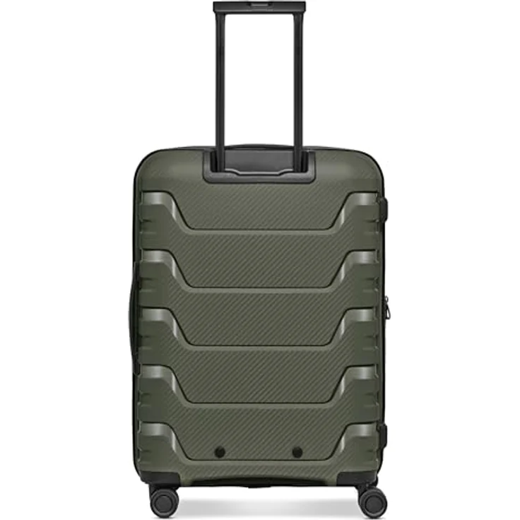 SMARTBOX Hartschalen Koffer-Set 3-teilig | erweiterbar um 3 cm | aus Polypropylen | 4 Doppelrollen & TSA-Schloss | Damen & Herren (Edition 01) – Bild 3
