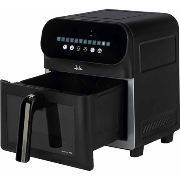 Jata Fritteuse Jata Airfryer Heißluftfritteuse ohne Öl JATA JEFR1230, 1700 W, Schwarz, 12 Programme, 6,2 L Kapazität – Bild 3