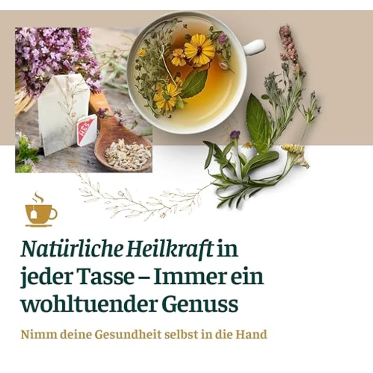 H&S Blasen- und Nierentee Filterbeutel, unterstützend bei Blasen- und Nierenbeckenkatarrhen, 20x2 g – Bild 3