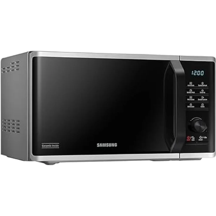 Samsung MICROGOLFOVEN MS23B3515ASEN, Solo-Mikrowelle mit 23 l Innenkapazität, Grau, Schwarz – Bild 4