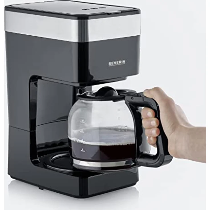 Severin KA 9263 Filterkaffeemaschine, schwarz – Bild 4