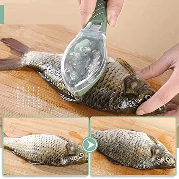 MAVURA Fishy Fischschuppenschaber Fischschuppenentferner Fischentschupper Fischschuppen Entferner Fisch entschuppen
