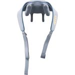 Kraftwerk Kabelloses Nackenmassagegerät mit Hands-Free Verschluss | Nacken Rücken Schulter Massage & Wärmefunktion | Echtes, intesives Knetgefühl | Rückenmassagegerät mit Wärme