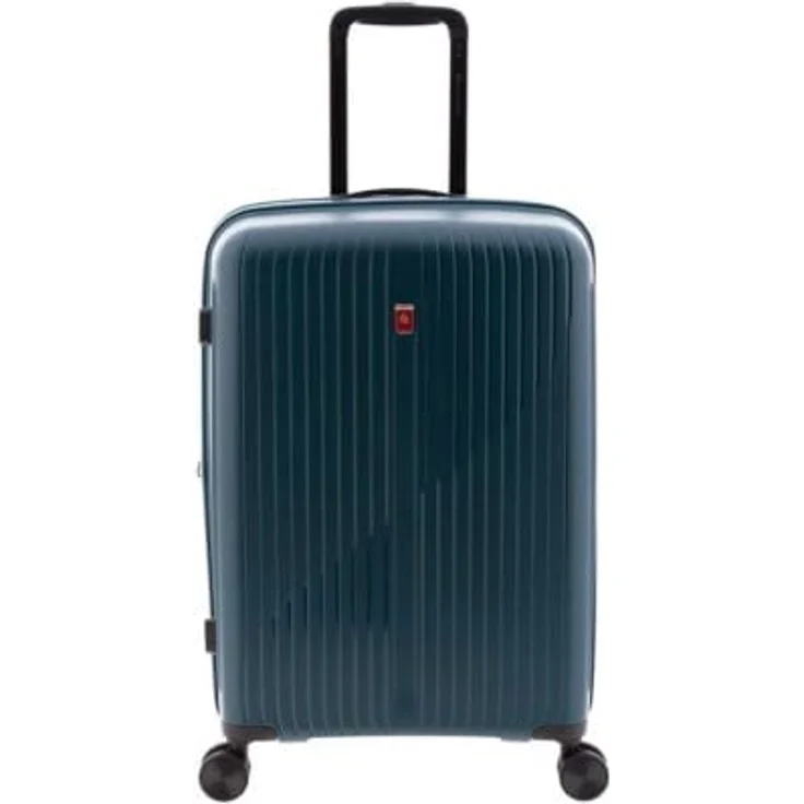 Wüsthof Gladiator 5000, 4 Rollen Trolley 63 cm mit Dehnfalte, Türkis, (64 l) – Bild 1