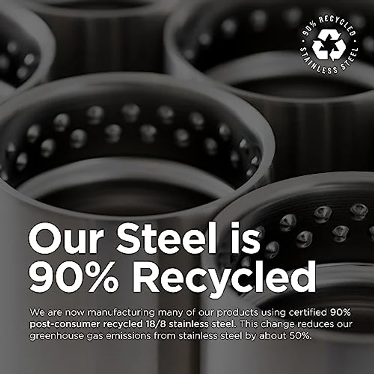 KleanKanteen Herren TKWide VI Trinkflasche, Black, One Size – Bild 5