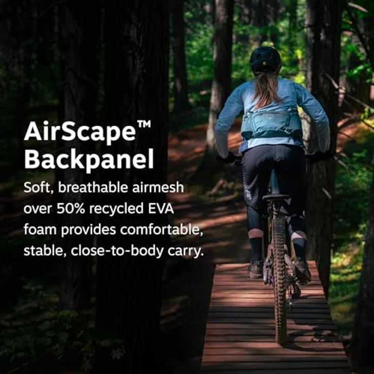 Osprey Savu 5 Gürteltasche, 26 cm x 10 cm x 15 cm, 100% Polyester, grün – Bild 5