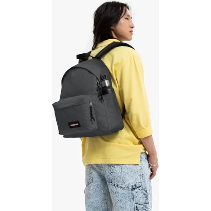 Eastpak Day Pak'R, Freizeitrucksack mit 24 Litern Fassungsvermögen, strapazierfähigem Material, gepolsterten Schultergurten, Schwarz – Bild 3
